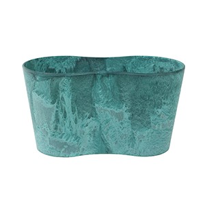 Artstone Claire Duo Flower Pot Azure