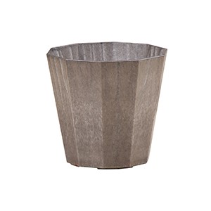 Artlumin Deca flower pot charcoal