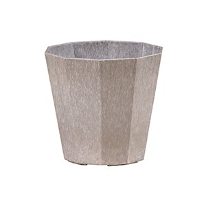 Artlumin Deca flower pot zinc