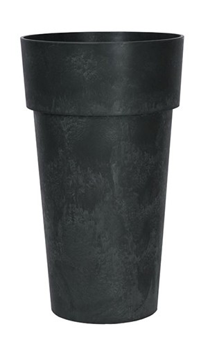 Arstone Luna Tall Plant Vase Black