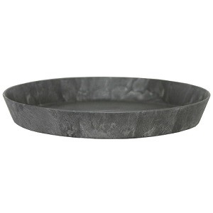 Artstone-Claire-Round-Saucer-Black-1