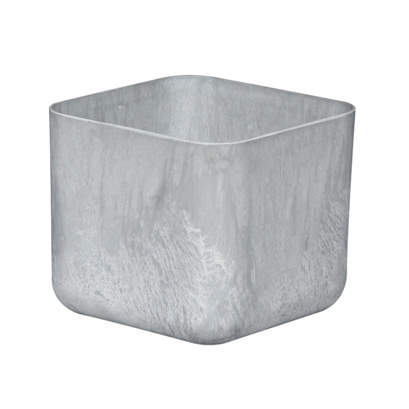 Artstone Rubik Plant Pot Grey