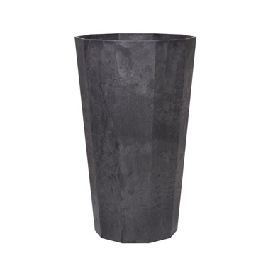 Artstone-Deca-Vase-Black
